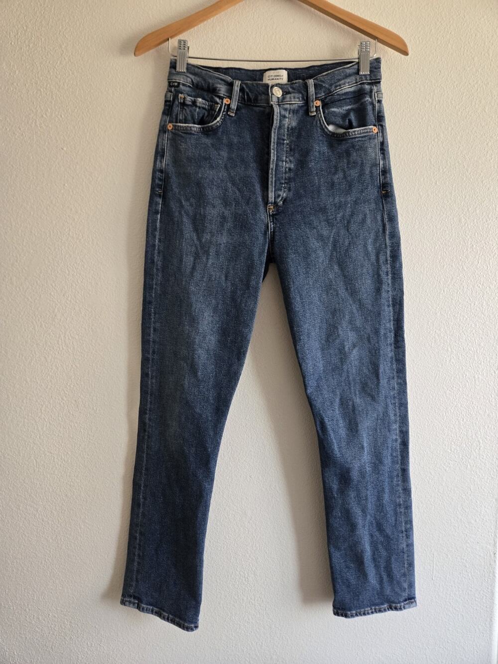 Citizens of Humanity Jeans Womens 27 Charlotte High Rise Straight Dance Floor